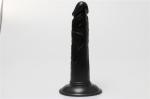 Rocket john 7,5 inch black realistic dildo 7,5 inch / 19 cm