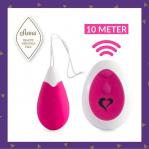 FeelzToys - Anna Vibrating Egg Remote Deep Pink
