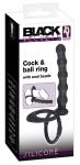 Black Velvets Cock & ball ring