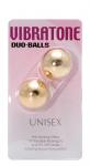 VIBRATONE DUO BALLS GOLD BLISTERCARD