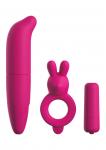 Couples Vibrating Starter Kit Pink