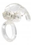 Rabbit Vibrating Cockring Transparent