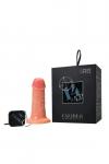 Realistic dildo Caliber 14/4 , PVC, flesh, length 14cm, diameter 4cm