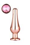 GLEAMING LOVE ROSE GOLD PLEASURE PLUG M