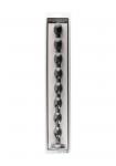 Ass Snake Beaded Dildo - 48 cm - Black