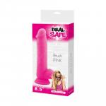 Dildo-Fallo realistico real safe brush pink