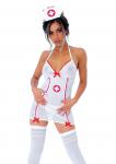 Hot Nurse Roleplay Set White - L/XL
