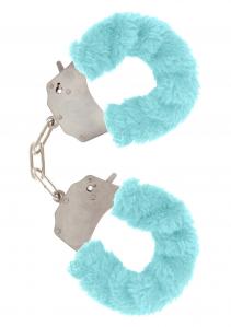 Furry Fun Cuffs Aqua