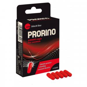 PRORINO Women - 5pcs black line Libido Caps