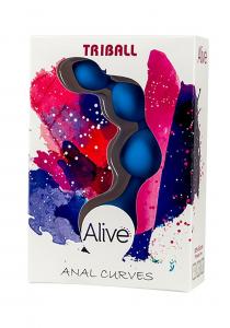 Dildo Silic. Triball. Amuse-G. Blue