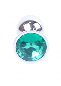 Plug-Jewellery Silver PLUG- Green