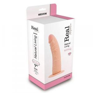 Wibrator-REALISTIC VIBRATOR REAL RAPTURE FLESH 7"