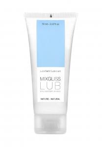 WATER-BASED MIXGLISS - LUB NATURAL 70 ML