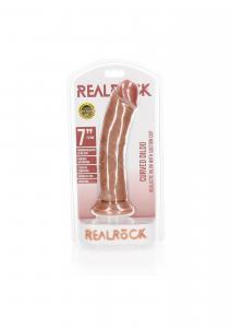 Curved Realistic Dildo with Suction Cup - 7\