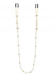 Tweezers Pearl & Deluxe Chain Gold