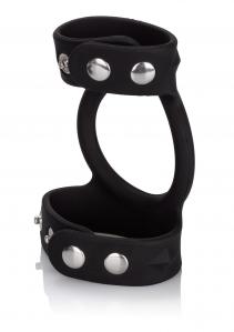 Silicone Tri-Snap C & B Cage Black