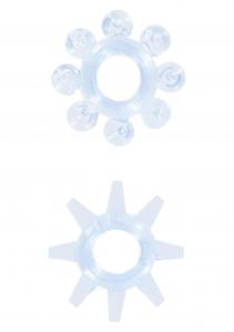 Power Stretchy Rings 2pcs Blue