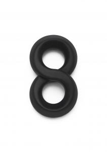 Soft Silicone Jock C-Ring Black