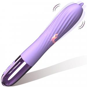 Wibrator-Silicone Vibrator USB, 10 vibration modes, Heating