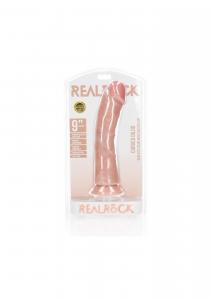 Curved Realistic Dildo with Suction Cup - 9\