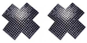 Nipple Jewellery cross black