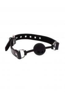 Silicone Ball Gag Black