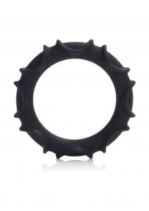 Atlas Silicone Ring Black