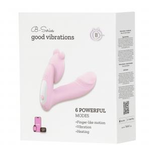 Silicone vibrator 3 speeds, 6 frequenciesFinger function, Heating + APP control