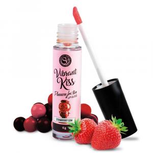 LIP GLOSS VIBRANT KISS STRAWBERRY GUM