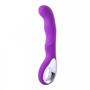 Vibrator G-spot 10 functions USB Purple