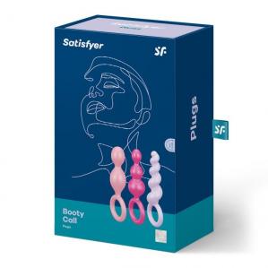 Zestaw-Satisfyer Plugs colored (set of 3)