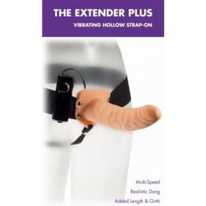 Proteza-The Extender Plus Vibrating Hollow Strap On Kinx