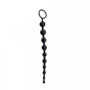 Palline anali Timeless Jelly 10 colore nero