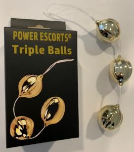 Triple balls gold