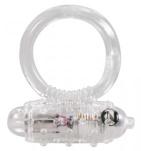 Vibro ring Clear Silicone