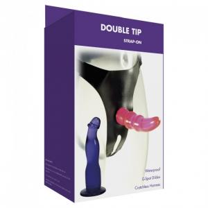 Proteza- Me You Us Double Tip Strap On Pink