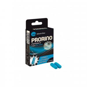 PRORINO Men - 2pcs black line Potency Caps