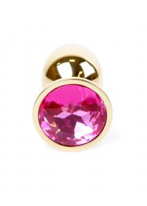 Plug-Jewellery Gold PLUG- Pink