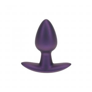 Smooth Silicone Anal Plug - Small - 2.6 / 6,5 cm - Metallic Purple