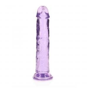 Straight Realistic Dildo with Suction Cup - 7'' / 18