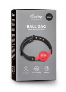 Knebel-Ball Gag With PVC Ball - Red