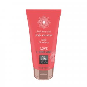 SHIATSU Love lubricant edible STRAWBERRY