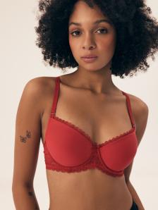 Biustonosz Julietta 43286 Czerwony