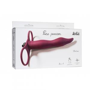 Strap - on Pure Passion Flirtini Wine red