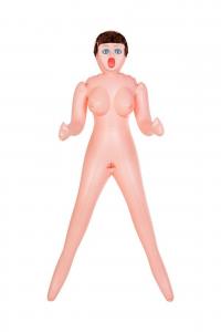 TOYFA Dolls-X 117013 Inflatable doll GRACE, 3 holes, PVC, TPR