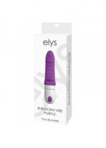 Wibrator-VIBRATORE DESIGN ELYS - RHINHORN VIBE PURPLE