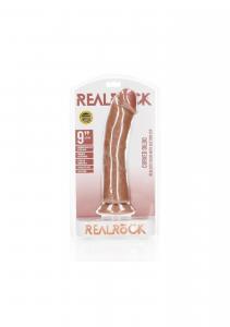 Curved Realistic Dildo with Suction Cup - 9\