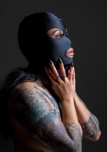 Spandex Hood Black