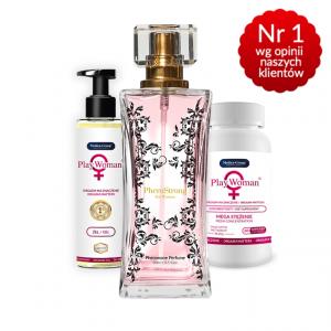 PheroStrong for Women 50 ml + WinWoman 60 kaps. + PlayWoman żel - Nr 1 wśród KLIENTÓW !!!