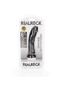 Curved Realistic Dildo with Suction Cup - 6\